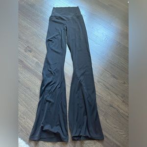 Black Flare Aerie Leggings